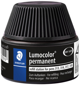 STAEDTLER lumocolor refill station 487 05, noir