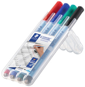 STAEDTLER Marqueur non permament Lumocolor correctable 305F,