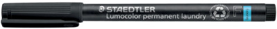 STAEDTLER Marqueur lumocolor pour textile laundry, noir