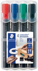 STAEDTLER Lumocolor Marqueur permanent 350, étui de 8