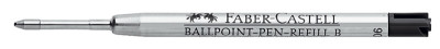 FABER-CASTELL Mine grand volume B pour stylo à bille, noir