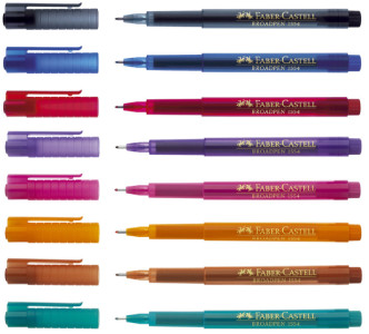 FABER-CASTELL Fineliner BROADPEN 1554, violet