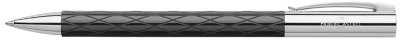 FABER-CASTELL Stylo-bille rotatif Ambition résine noire