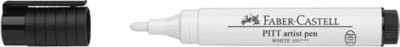 FABER-CASTELL Feutre PITT artist pen, blanc