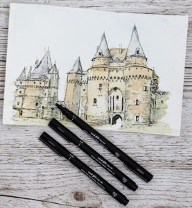 uni-ball Feutre technique PIN 05200 N, noir