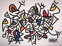 uni-ball Marqueur à pigment POSCA PC-5M, étui de 8, couleurs