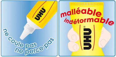 UHU Colle universelle FLEX + CLEAN liquide, 20 g