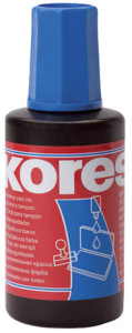 Kores encre à tampon, contenu: 27 ml, noir