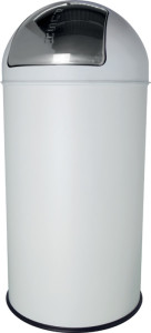 Helit Poubelle avec clapet, 50 litres