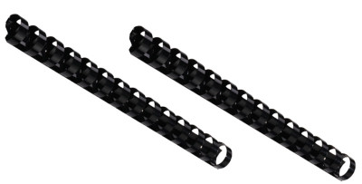 GBC Baguettes à relier en plastique, format A5, 14 anneaux,