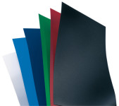 GBC Plats de couverture PolyOpaque, format A4, 0,30 mm, noir