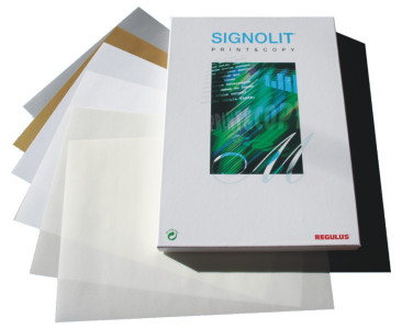 REGULUS films autocollants SIGNOLIT SC, format A3, blanc