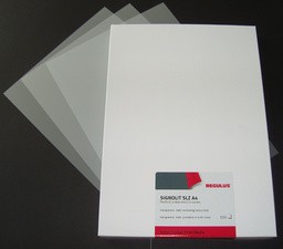 REGULUS Film polyester SIGNOLIT SLZ A4 mat pour imprimantes laser