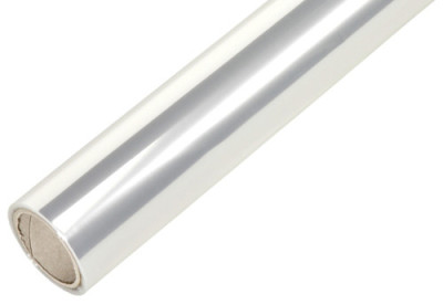 PAPSTAR Film transparent pour cadeau, 25 mu, sur rouleau,10m