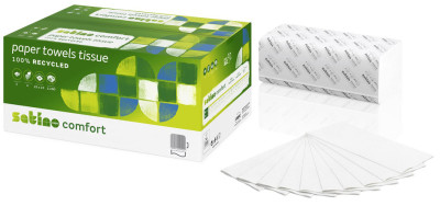 wepa Papier essuie-mains Comfort, 250 x 230 mm, pli-V,
