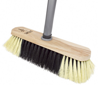 Peggy Perfect Balai avec un manche, bois, brosse synthétique