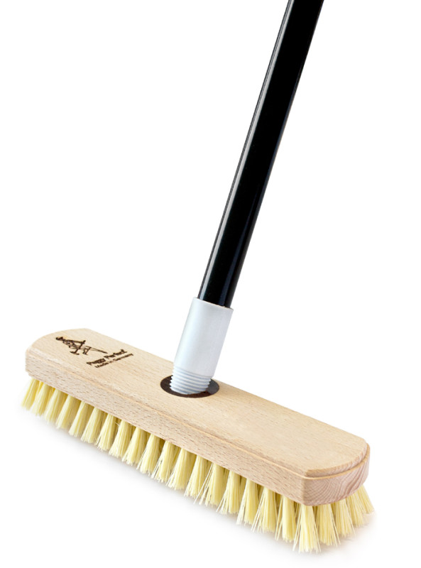 Peggy Perfect Brosse avec balai, bois, brosse en fibres