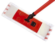 Peggy Perfect Balai à frange, manche télescopique, rouge Peggy Perfect Balai à frange, manche télescopique, rouge