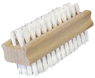 Peggy Perfect Brosse à ongles, en bois, brosse en fibres