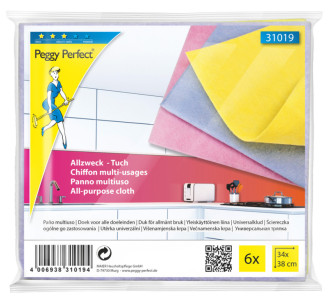 Peggy Perfect Chiffon multi-usages non-tissé, paquet de 10