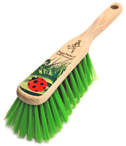 Peggy Perfect Balayette pour le jardin, bois, brosse en