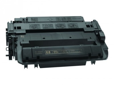 HP 55X Cartouche de toner Noir CE255X 13500 pages pour LaserJet