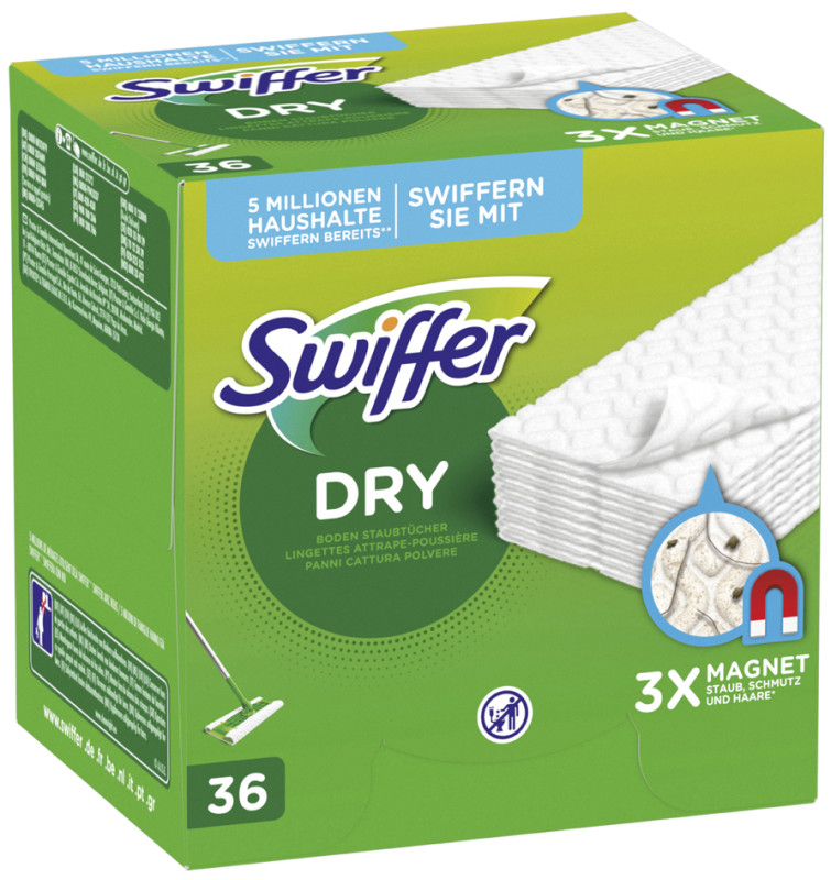 Lingettes pour sol Swiffer Sweeper - 36 recharges