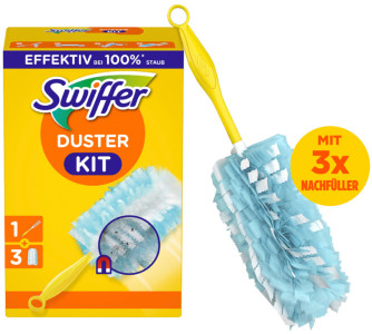 Swiffer Kit de démarrage plumeau-magnétique au parfum