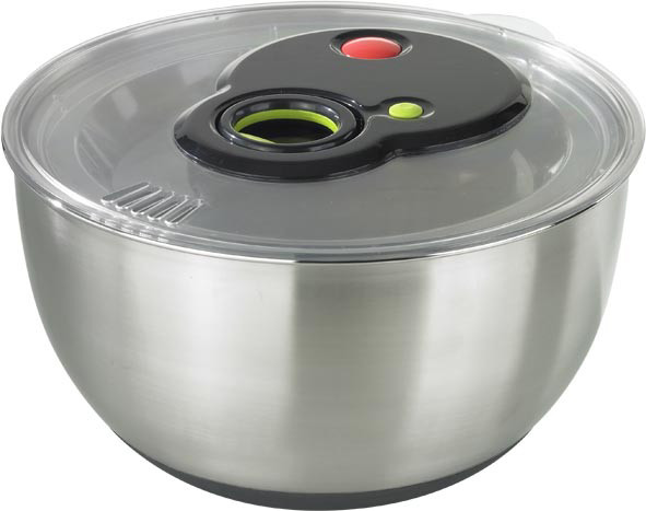 Essoreuse à salade inox Turboline Emsa - Essorage plus rapide