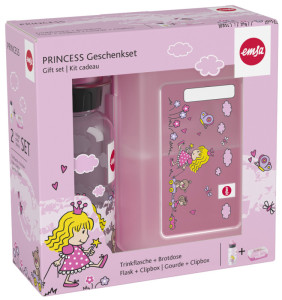 emsa KIDS Kit Gourde + Clipbox, motif: princesse