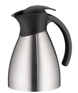 alfi thermos BONO TOPTHERM, 1,0 litre, argent/noir, corps