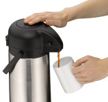 alfi thermos TOPTHERM, 2,5 litre, en acier inoxydable mat alfi thermos TOPTHERM, 2,5 litre, en acier inoxydable mat