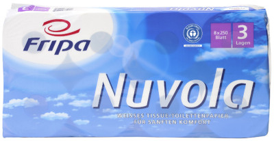Fripa Papier hygiénique Nuvola, 3 couches, extra blanc