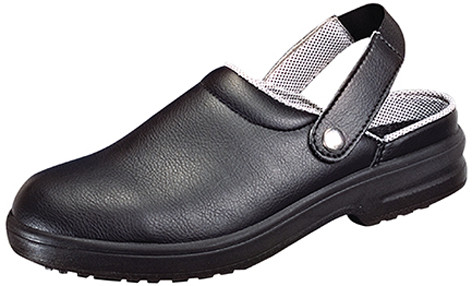 franz mensch Chaussure de sécurité Clog CLASSIC, noir,