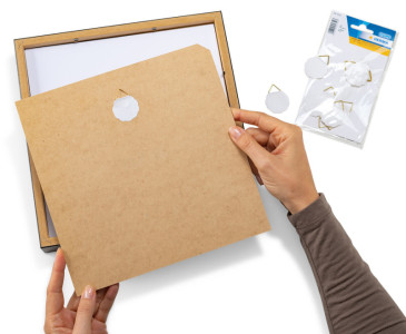 HERMA Attaches pour photos diamètre 45 mm, Shirting, blanc,