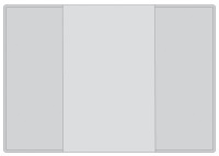 HERMA Etui de poche, PP, double, 0,14 mm, Format:110 x 157mm