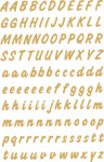 HERMA stickers alphabétique A-Z, or, film résistant aux HERMA stickers alphabétique A-Z, or, film résistant aux