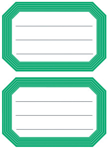 HERMA étiquettes pour livre, 82 x 55 mm, conception de marge