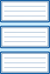 HERMA étiquettes pour livres, 78 x 53 mm, marge bleu / rouge HERMA étiquettes pour livres, 78 x 53 mm, marge bleu / rouge