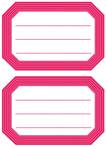 HERMA étiquettes pour livre, 76 x 35 mm, conception de marge