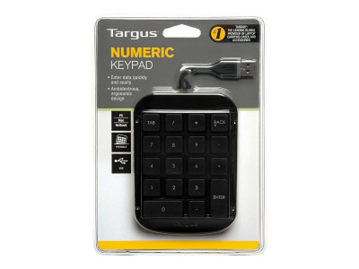 Targus : NUMBER PAD WIRED .