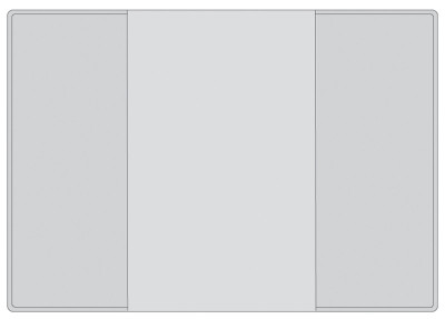 HERMA Etui de poche, PP, double, 0,14 mm, Format: 80 x 113mm