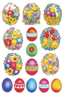 HERMA stickers de Pâques DECOR 