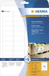 HERMA étiquettes SuperPrint Power, 105 x 148 mm, blanc