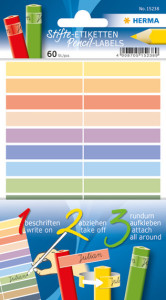 HERMA  étiquettes pour crayons HOME, 40 x 46 mm, couleurs