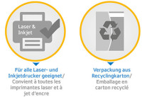 HERMA Etiquettes universelles PREMIUM, 148,5 x 205 mm,blanc