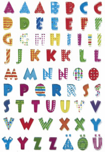 HERMA stickers alphabet MAGIC, A-Z, gravé Stone