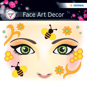 face HERMA Art Autocollants Visage « Amour »