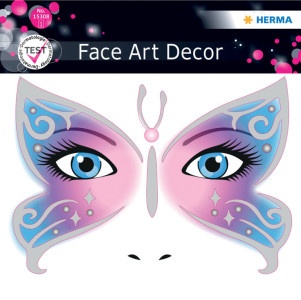 face HERMA Art Autocollants Visage « Amour »