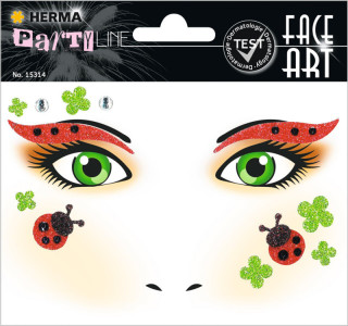 face HERMA Art Autocollants Visage « Amour »